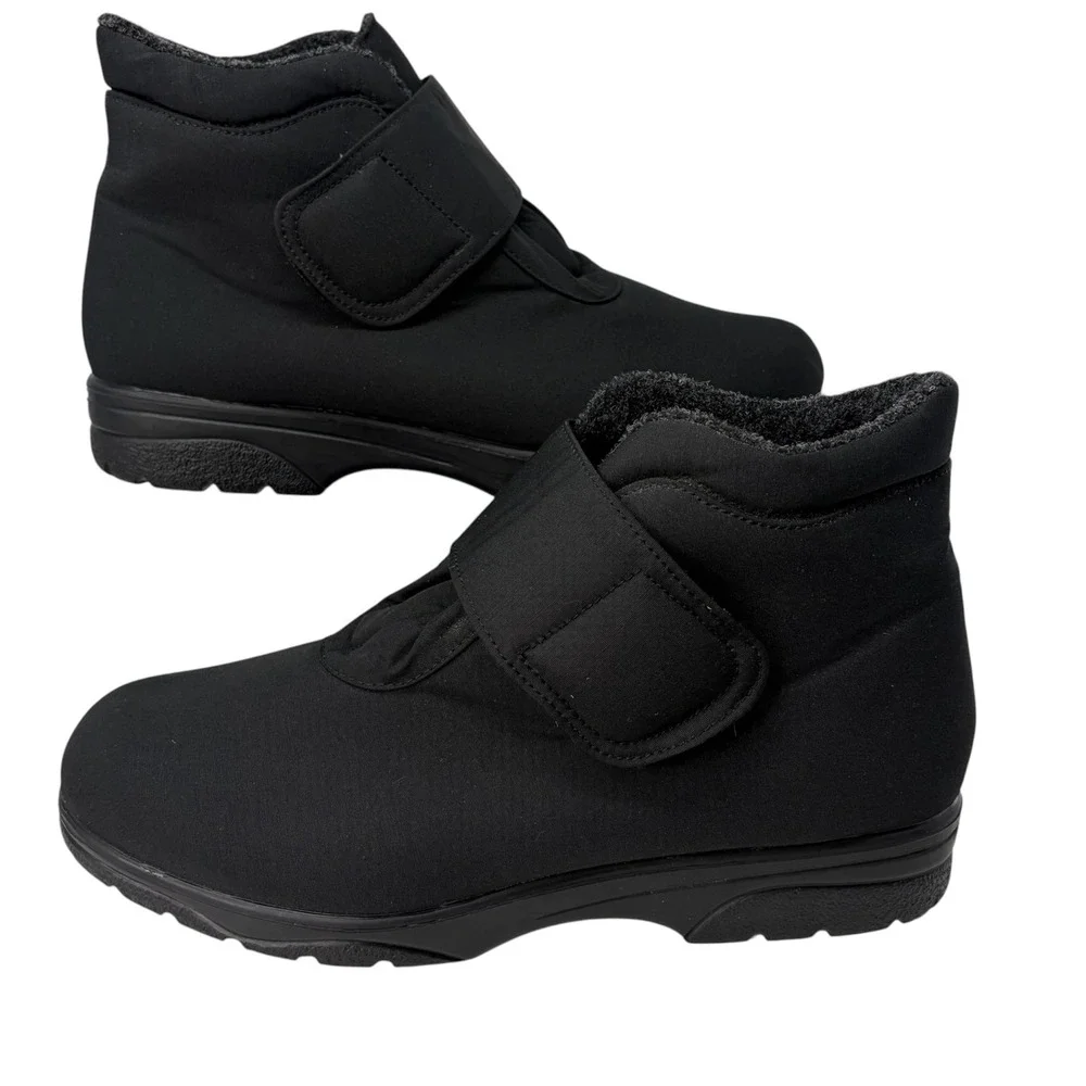 Toe Warmers Active Winter Boots Women's 11 WW Black Waterproof Insulated